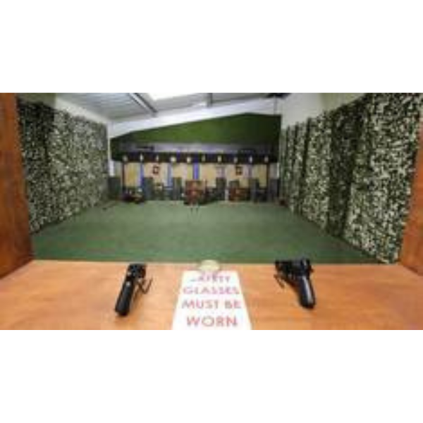 Crackshot 1HR Pistol Range With Your Own Gun Gift Card