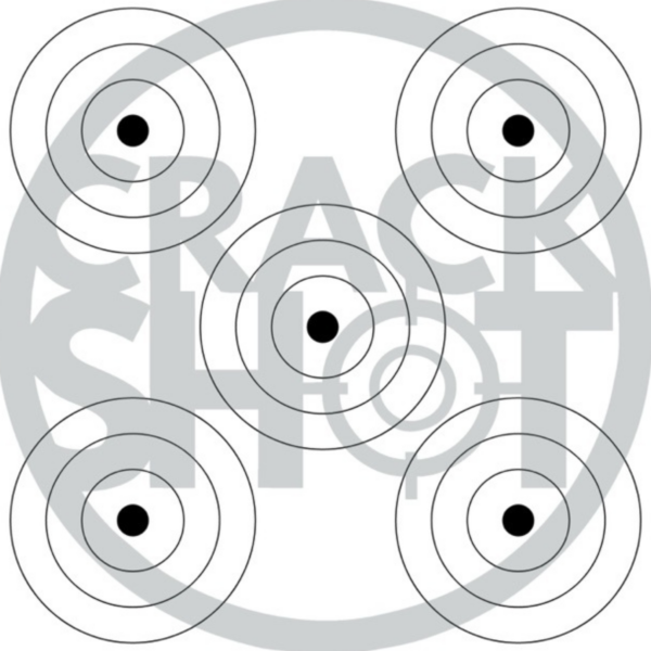 Crackshot 14cm Targets Training Target Pack - Image 2