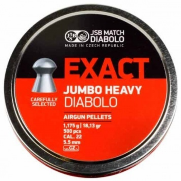 JSB Exact Jumbo Heavy Diabolo .22 Pellets