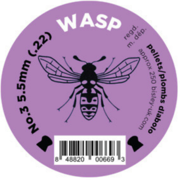 Wasp Domed .22 Pellets