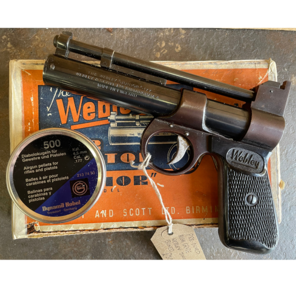 Pre-Owned Webley Junior 177 Boxed Air Pistol