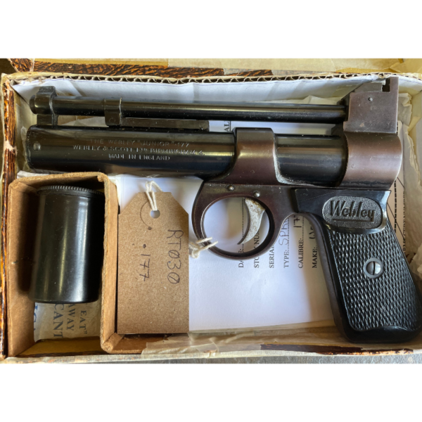 Pre-Owned Webley Junior 177 Boxed Air Pistol - Image 2