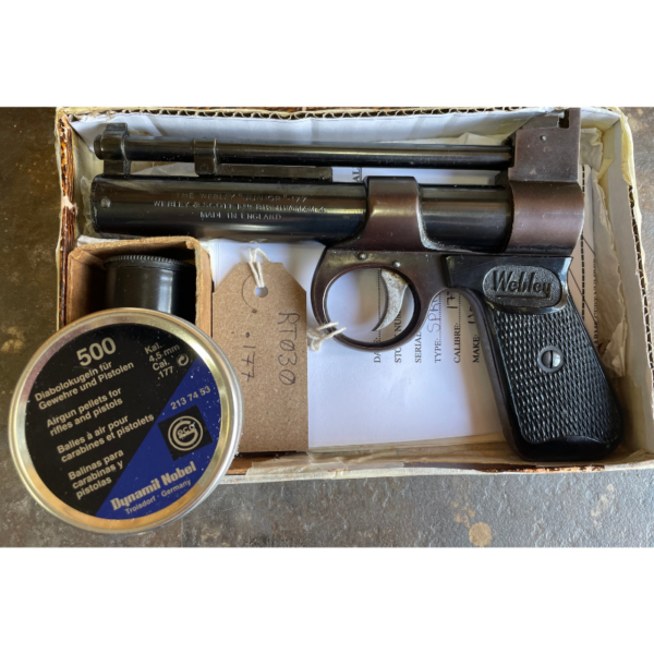 Pre-Owned Webley Junior 177 Boxed Air Pistol - Image 4