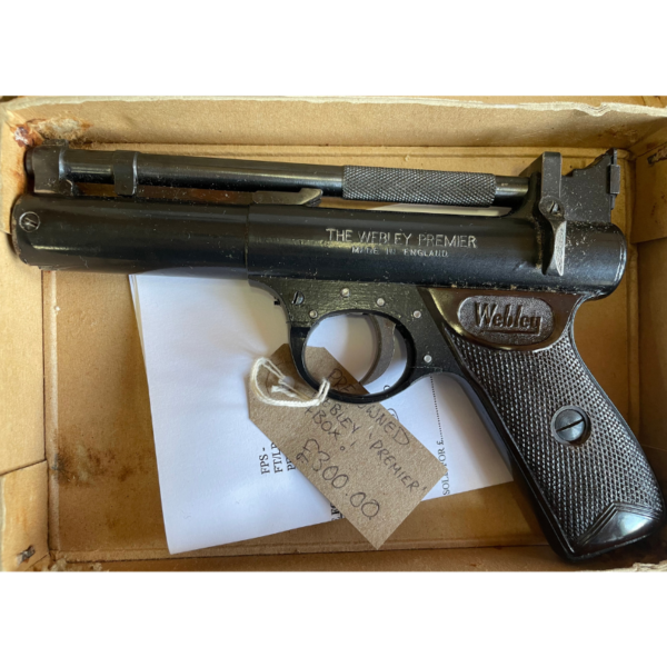 Pre-Owned Webley Premier .22 Boxed Air Pistol - Image 2