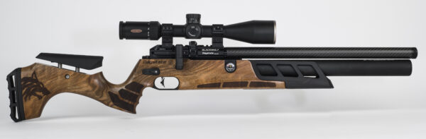 Daystate Black Wolf 12ft/Ibs Hi Lite Walnut Black Air Rifles