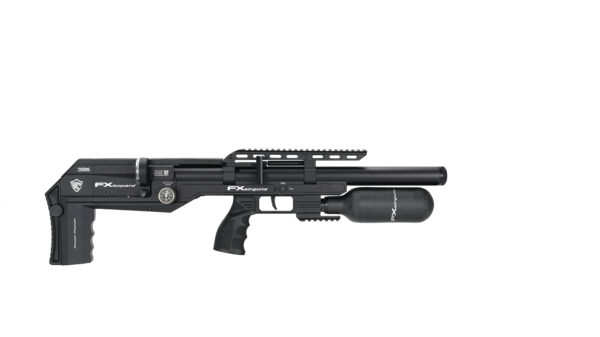 FX Airgun Leopard Compact 500mm Bottle Air Rifle in .177 and .22